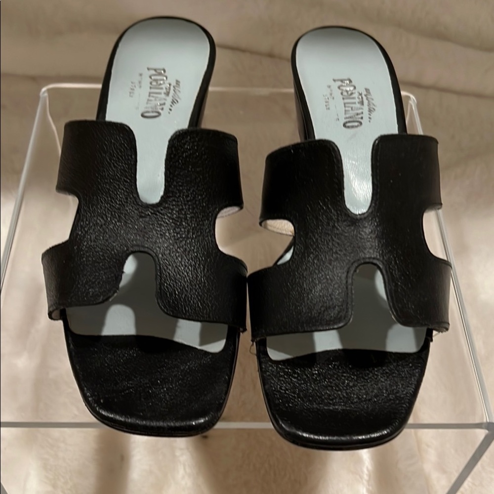 Italian Shoemakers Black Women's Sandals